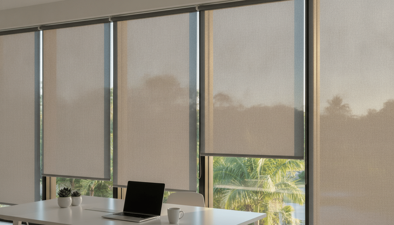commercial blinds Logan